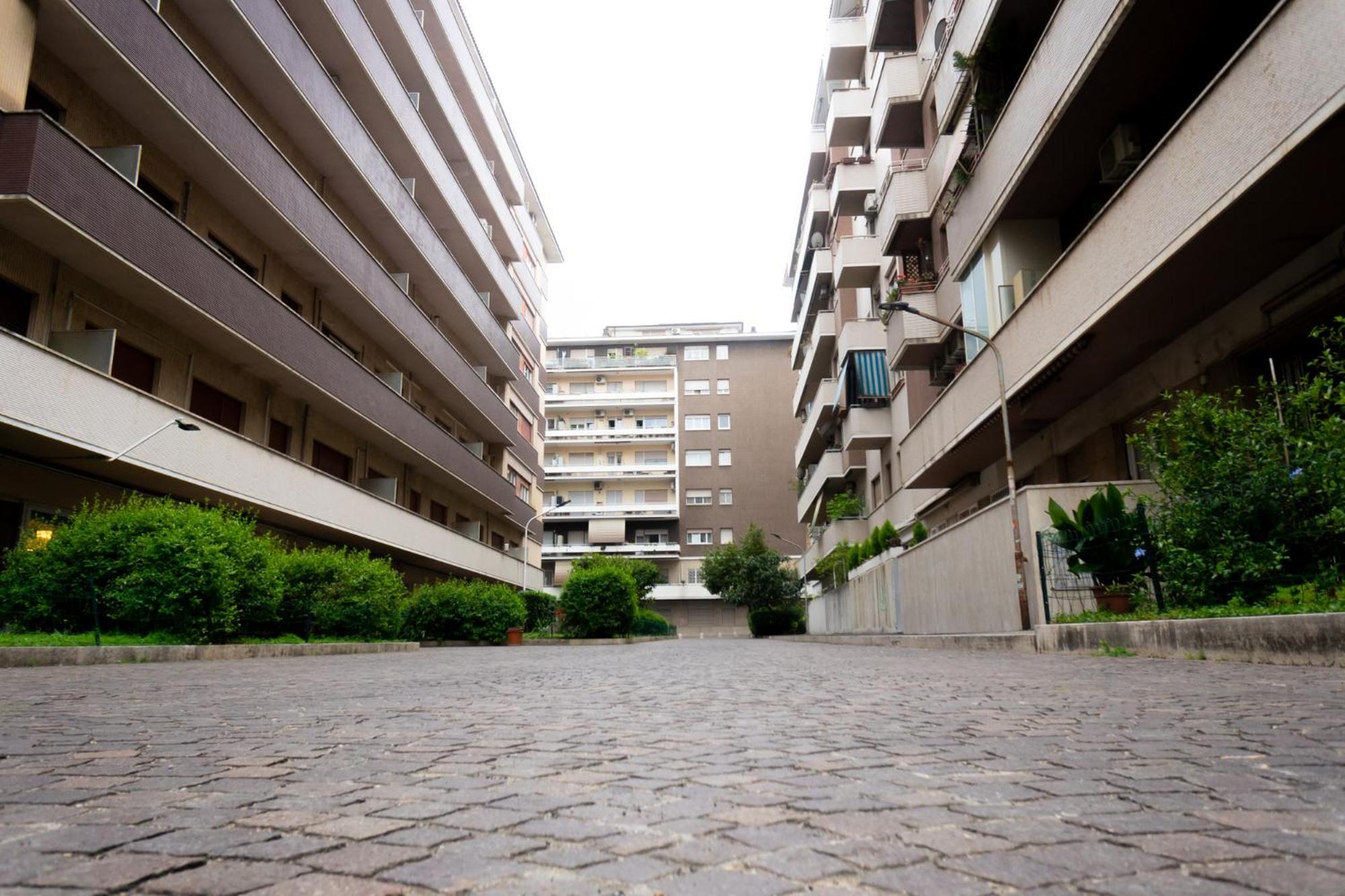 Ferienwohnung Ermete San Pietro House Rom Exterior foto